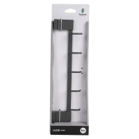 Вешалка Swensa Lucid SWR-5400-11-GRY, металл, 5 крючков, цвет серый