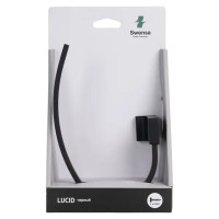 Держатель для полотенец Swensa Lucid SWR-5400-07-BLK кольцо цвет черный