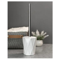 Ёршик для унитаза Bath Plus Latte W-CE1609A-TOH керамика цвет белый