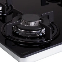 Газовая варочная панель Haier HHX-G64CWB1 58 см 4 конфорки цвет черный