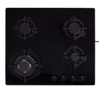Газовая варочная панель Haier HHX-G64CWB1 58 см 4 конфорки цвет черный