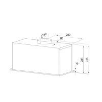 Вытяжка встраиваемая Haier HVX-BI671X 60 см цвет серебро