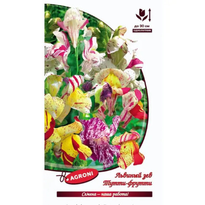 Семена цветов Agroni Львиный зев Тутти-фрутти