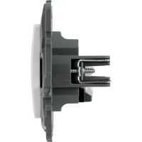 Розетка компьютерная RJ45 категория 6 UTP - Legrand Etika - белый