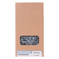 Гвозди строительные 1.2x20 мм 1 кг