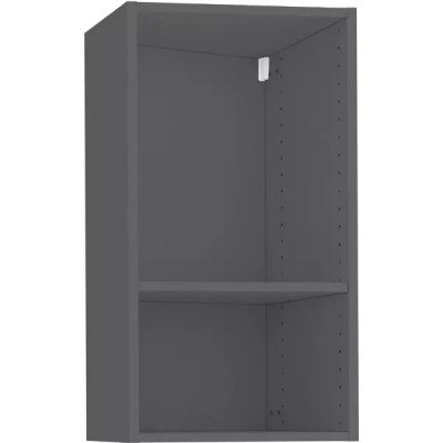 Кухонный шкаф навесной 38x77x35 см ДСП цвет серый
