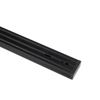 Трековый шинопровод накладной однофазный Jazzway PTR P 1M-BL 1 м цвет черный