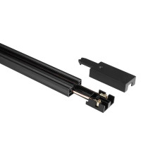 Трековый шинопровод накладной однофазный Jazzway PTR P 1M-BL 1 м цвет черный
