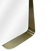 Зеркало декоративное Kreaforta Brilia Brass круг 40x78 см металл цвет латунь