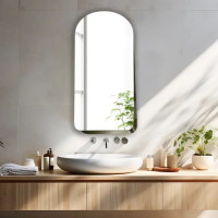 Зеркало декоративное Kreaforta Brilia Brass круг 40x78 см металл цвет латунь