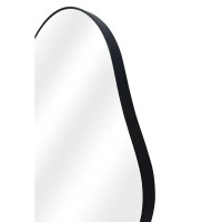 Зеркало декоративное Kreaforta Dali Black круг 50x85 см металл цвет черный