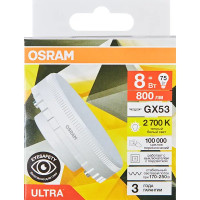 Лампа светодиодная Osram GX53 8 Вт теплый белый свет