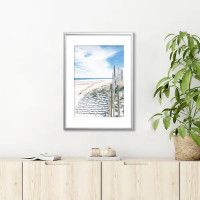 Рамка Kreaforta Lila 21x29.7 см пластик цвет серебристый