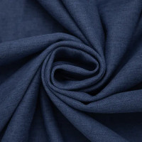 Ткань 1 м/п Tex Republic Doux лен 300 см цвет джинсовый