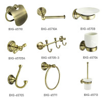 Вешалка Bath Plus Bronx Gold стальная 3 крючка цвет золото