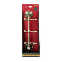 Вешалка Bath Plus Bronx Gold стальная 3 крючка цвет золото