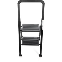 Стремянка стальная Zalger 2 ступени, максимальная нагрузка 150 кг