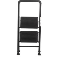 Стремянка стальная Zalger 2 ступени, максимальная нагрузка 150 кг