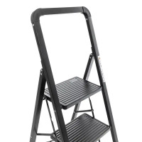 Стремянка стальная Zalger 4 ступени, максимальная нагрузка 150 кг