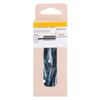 Болт DIN 931 6x30 мм оцинкованный 20 шт.