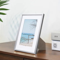 Рамка Kreaforta Lila 15x20 см пластик цвет серебристый