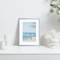 Рамка Kreaforta Lila 15x20 см пластик цвет серебристый
