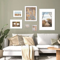 Рамка Kreaforta Lila 15x20 см пластик цвет белый