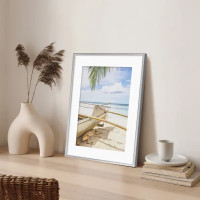 Рамка Kreaforta Lila 30x40 см пластик цвет серебристый