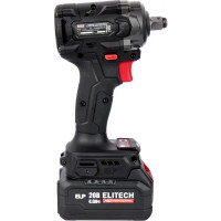 Гайковерт аккумуляторный ударный бесщеточный Elitech HD CW2004SL, 20 В Li-Ion 2x4 Ач 450 Нм