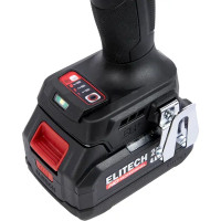 Гайковерт аккумуляторный ударный бесщеточный Elitech HD CW2004SL, 20 В Li-Ion 2x4 Ач 450 Нм