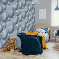 Обои флизелиновые Walldecor Exclusive Космо синие 1.06 м 35079-64
