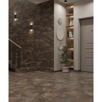 Глазурованный керамогранит Керамин Касл Рок 4 29.8x29.8 см 1.51 м² матовый цвет коричневый