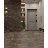 Глазурованный керамогранит Керамин Касл Рок 4 29.8x29.8 см 1.51 м² матовый цвет коричневый