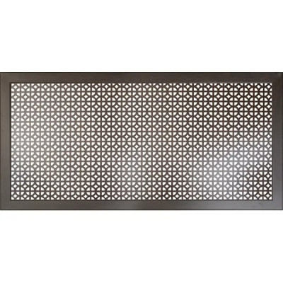 Экран радиатора для радиатора Сусанна 60x120 см МДФ цвет венге