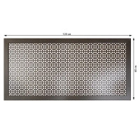 Экран радиатора для радиатора Сусанна 60x120 см МДФ цвет венге