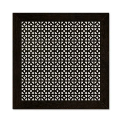 Экран радиатора для радиатора Сусанна 60x60 см МДФ цвет венге