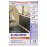 Экран радиатора для радиатора Готико 60x90 см МДФ цвет венге