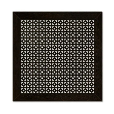 Экран радиатора для радиатора Дамаско 60x60 см МДФ цвет венге