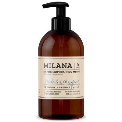 Жидкое мыло для рук Grass Milana Patchouli & Grapefruit 0.3 л