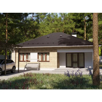 Конек плоский 146x146 мм 2 м RAL 8017 коричневый