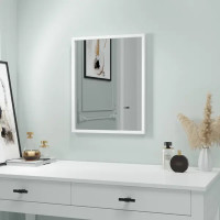 Зеркало декоративное Inspire Basic прямоугольное 40x50 см цвет белый
