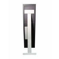 Зеркало декоративное Inspire Modal Led прямоугольное 45x175 см цвет графит