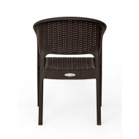 Кресло Rattan Ola Dom 62x58x80.5 см полипропилен цвет коричневый