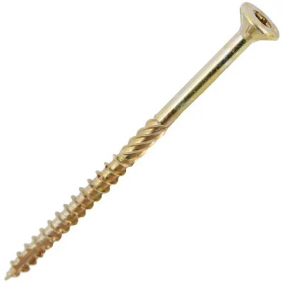 Шуруп конструкционный для деревянного домостроения потайной 6x120