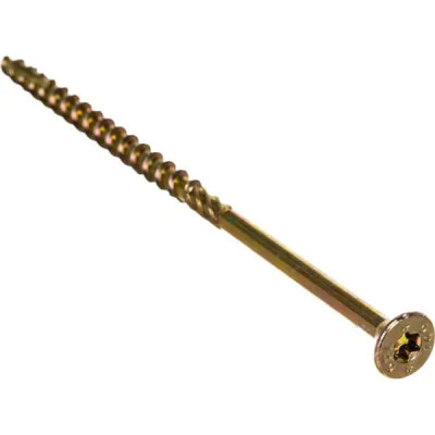 Шуруп конструкционный для деревянного домостроения потайной 6x140
