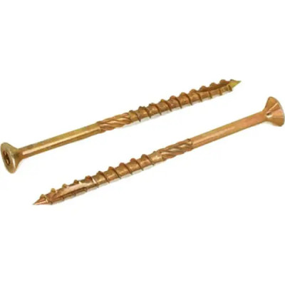 Шуруп конструкционный для деревянного домостроения потайной 6x160