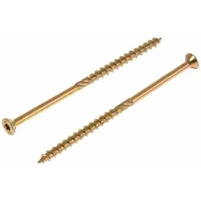 Шуруп конструкционный для деревянного домостроения потайной 8x160