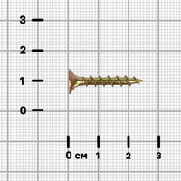 Саморезы по дереву оцинкованные 3.5x25 мм 240 шт.