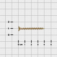 Саморезы по дереву оцинкованные 3.5x41 мм 120 шт.