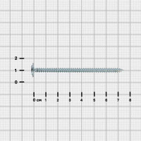 Саморезы по металлу оцинкованные 4.2x75 мм 12 шт.
